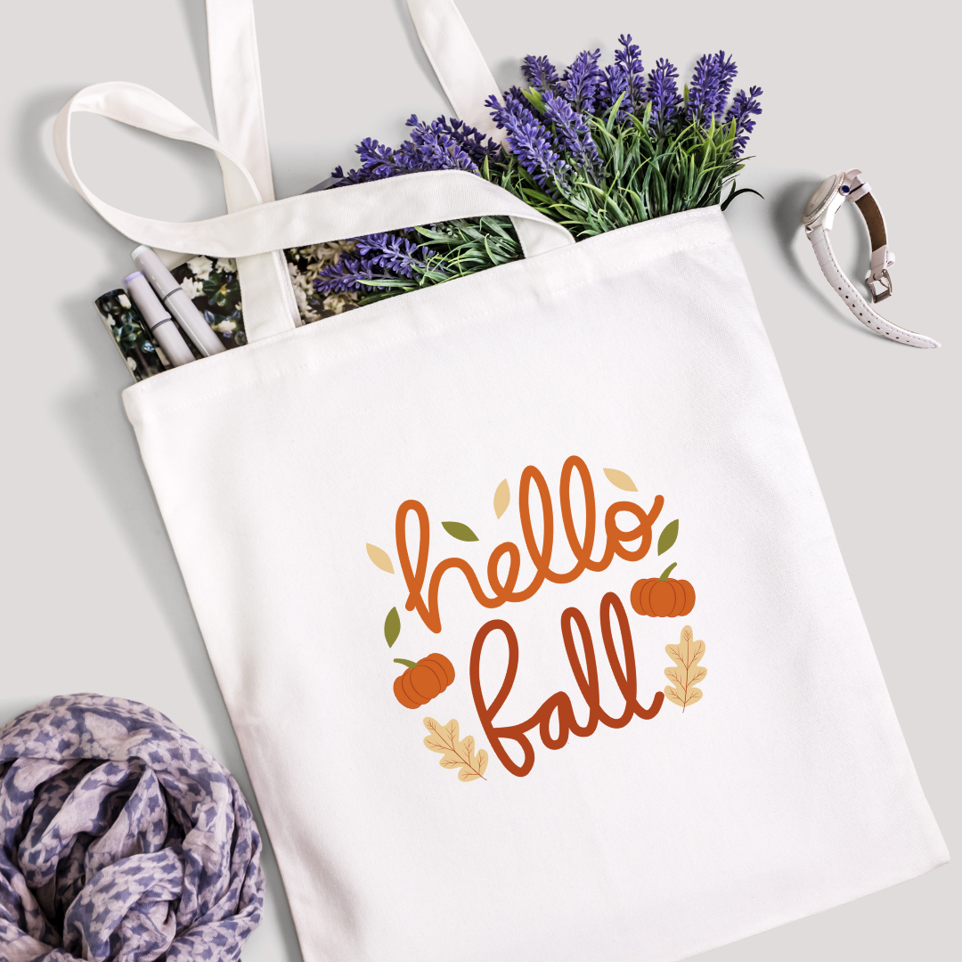Hello Fall Tote Bag