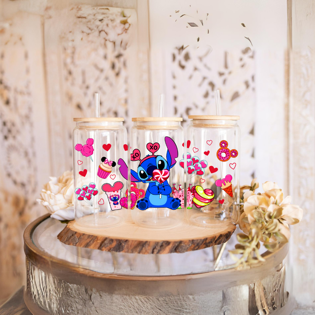 Stitch/ Valentines Cup