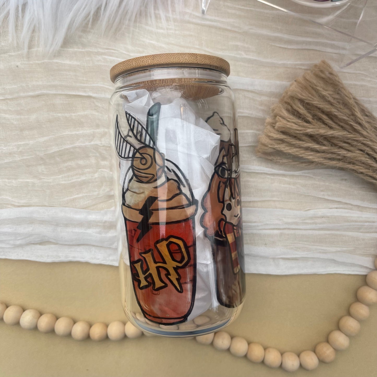 Harry Potter Glass Cup