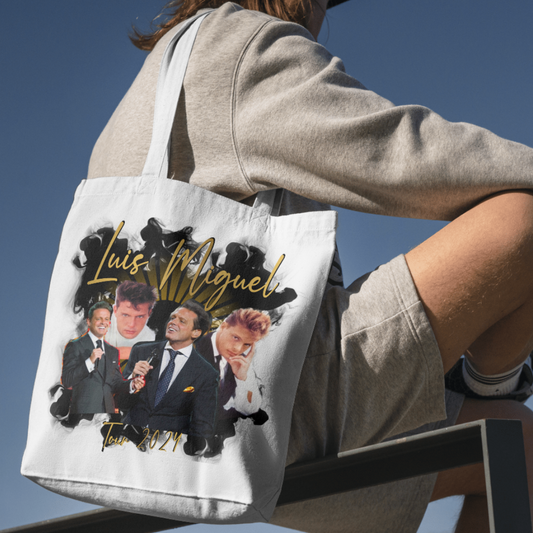 Luis Miguel tote bag