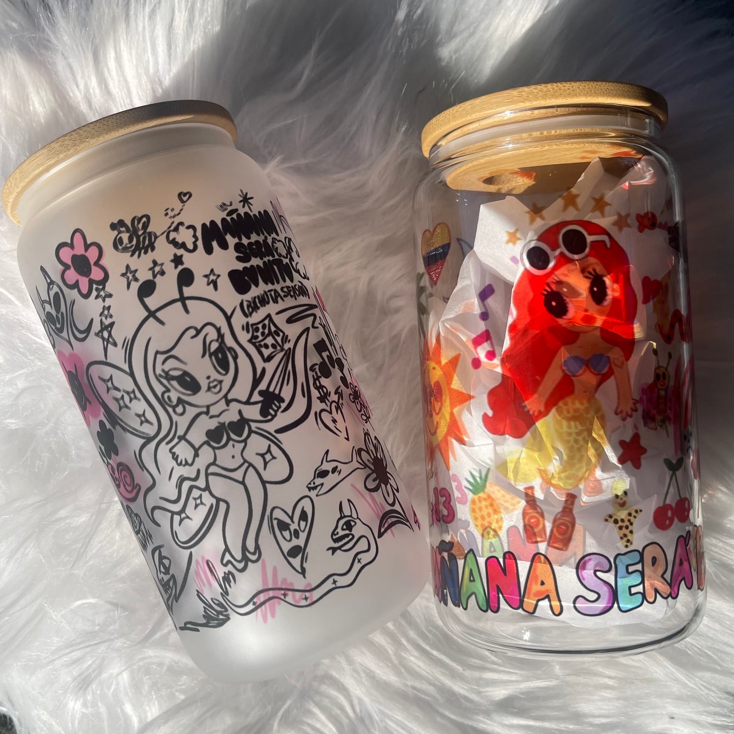 Mañana Será Bonito Glass Cup