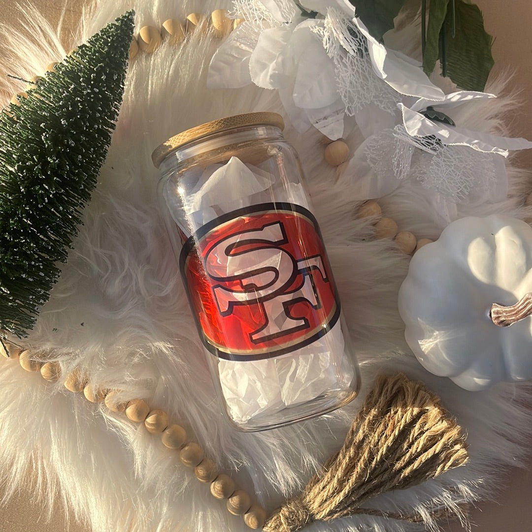 49ers Glass Cup