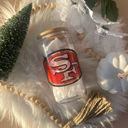 49ers Glass Cup