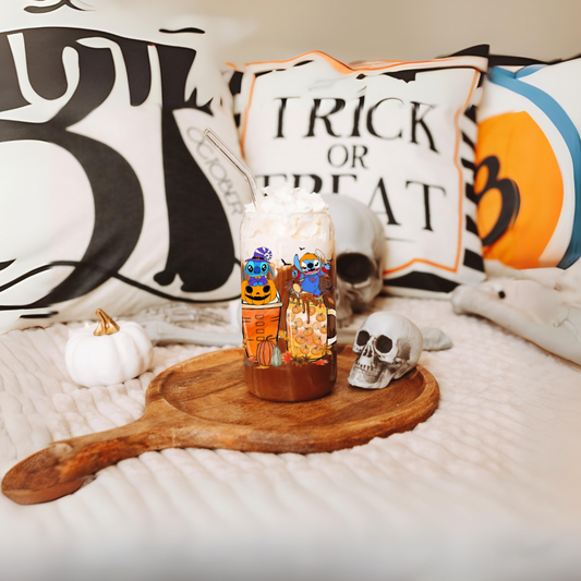 Pumpkin Alien Halloween Cup